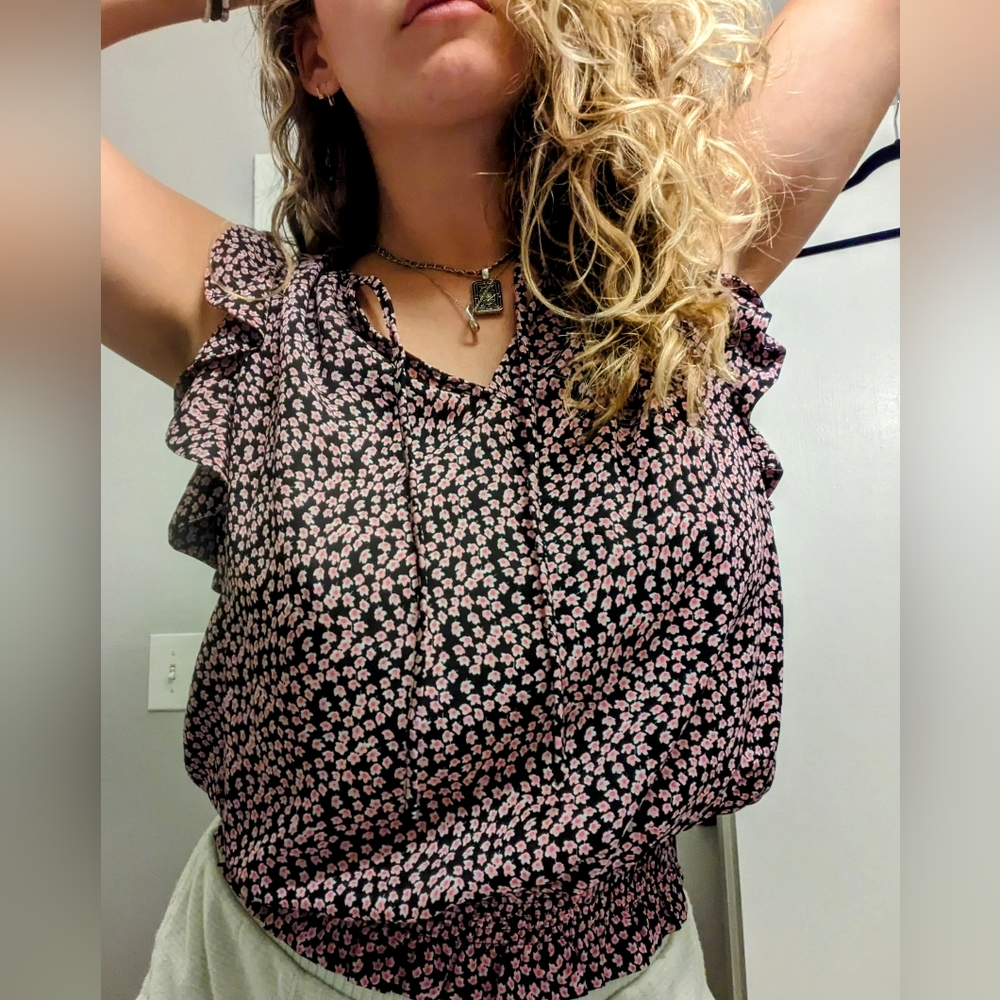 INC Ruffle Top